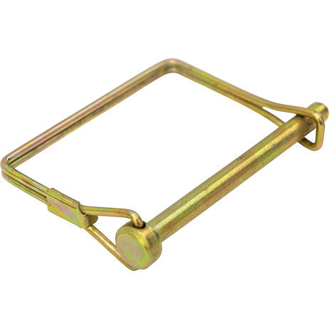 Yellow Zinc Plated Snapper Pin - 1/4 Diameter x 2-1/2 Inch Usable with Handle