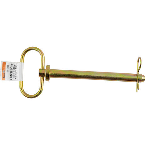 Yellow Zinc Plated Hitch Pins - 5/8 Diameter x 6-1/4 Inch Usable Length
