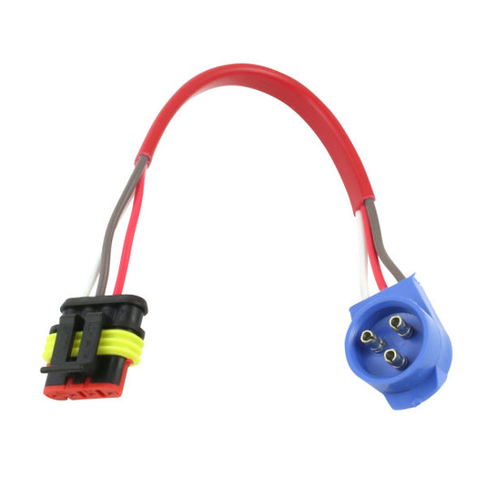 Hard-Shell Connector Pigtails, Male Pin To 4-Way Hard Shell - 66442 - Grote