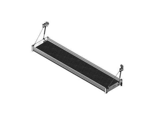 Fold-Up Shelving Kit, 72"L x 14"D x 3"H