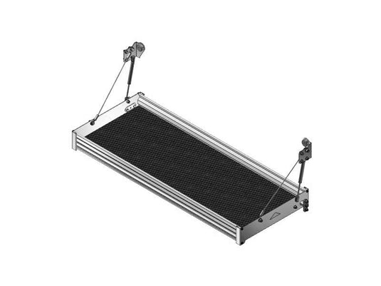 Fold-Up Shelving Kit, 48"L x 18"D x 3"H