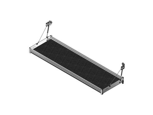 Fold-Up Shelving Kit, 72"L x 20"D x 3"H