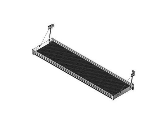 Fold-Up Shelving Kit, 84"L x 20"D x 3"H