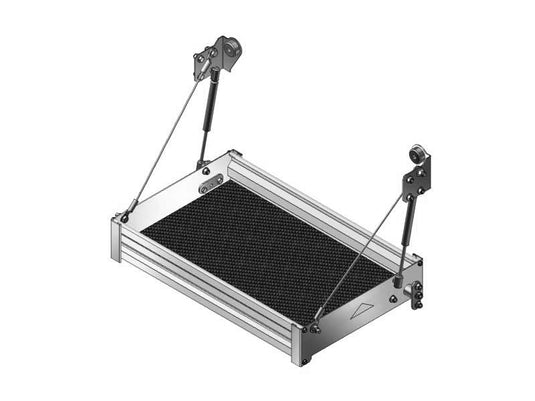 Fold-Up Shelving Kit, 24"L x 14"D x 3"H