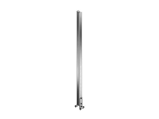 Fold-Up Shelving Leg Kit, 2-1/4"L x 72"H