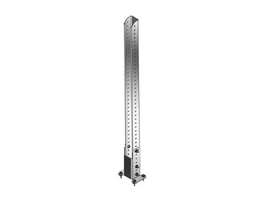 Fold-Up Shelving Leg Kit, 2-1/4"L x 46"H