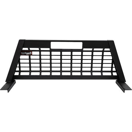 Load image into Gallery viewer, 23.00-inch Tall Matte Black Heavy-Duty Steel GuardDogg Pickup Truck Headache Rack Bundle with Mounting Brackets
