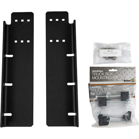 Load image into Gallery viewer, 23.50-inch Tall Matte Black Heavy-Duty Steel GuardDogg Pickup Truck Headache Rack Bundle with Mounting Brackets
