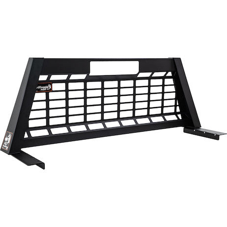 Load image into Gallery viewer, 23.50-inch Tall Matte Black Heavy-Duty Steel GuardDogg Pickup Truck Headache Rack Bundle with Mounting Brackets
