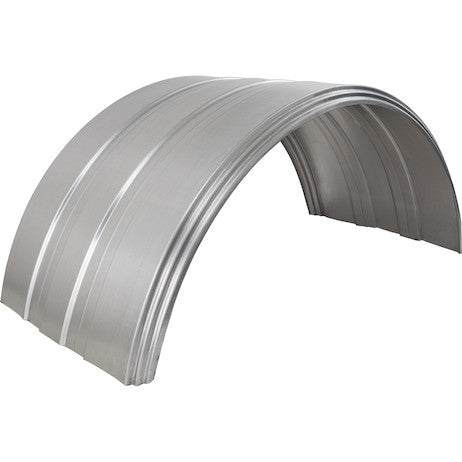 Load image into Gallery viewer, Ribbed Aluminum Fender - 50" x 24.8", Fits 22.5"-24.5" Wheels
