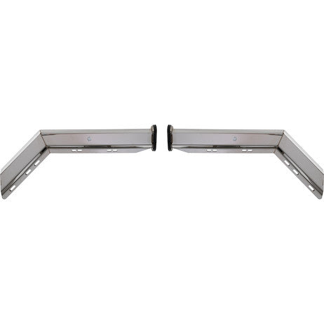 Spring-Loaded Mud Flap Hanger - Angled, SST