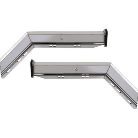 Load image into Gallery viewer, Spring-Loaded Mud Flap Hanger - Angled, SST
