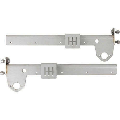 Rigid SST Frame Mount Mud Flap Hanger - Straight, Set of 2