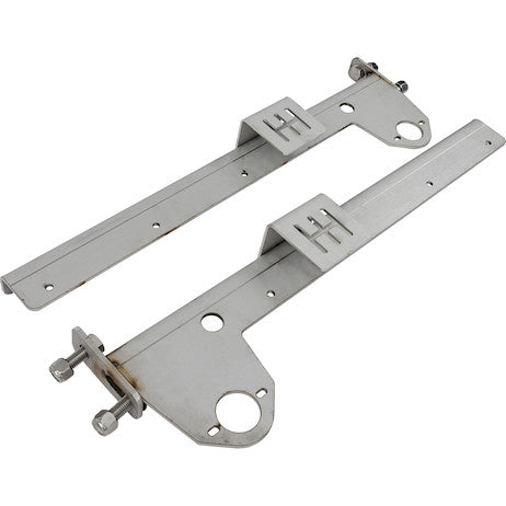 Rigid SST Frame Mount Mud Flap Hanger - Straight, Set of 2