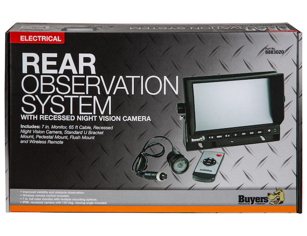 Load image into Gallery viewer, Backup Camera System with Recessed Night Vision Backup Camera
