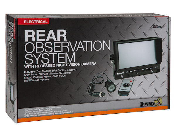 Load image into Gallery viewer, Backup Camera System with Recessed Night Vision Backup Camera
