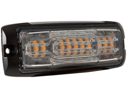 Ultra Thin Wide Angle 5 Inch Amber/Green LED Strobe Light