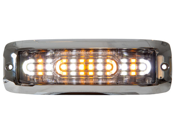 Load image into Gallery viewer, Chrome Bezel for 8890300 Series Strobe Lights
