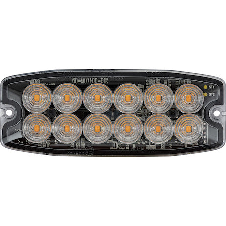 Amber Dual Row Ultra Thin 5 Inch LED Strobe Light