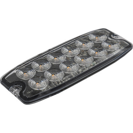 Load image into Gallery viewer, Amber Dual Row Ultra Thin 5 Inch LED Strobe Light

