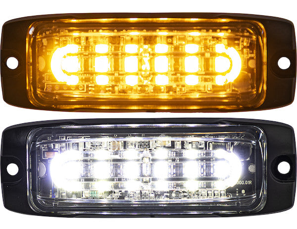 Load image into Gallery viewer, Ultra Thin Wide Angle 4 Inch LED Strobe Light - Amber
