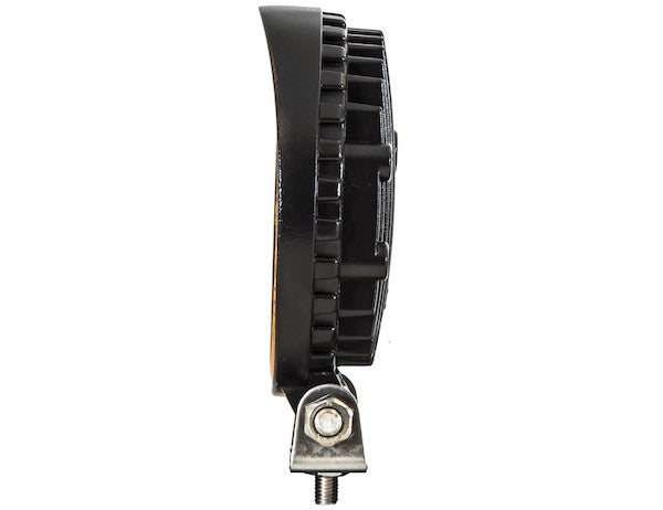 Load image into Gallery viewer, Post-Mounted 4.5 Inch Amber LED Strobe Light
