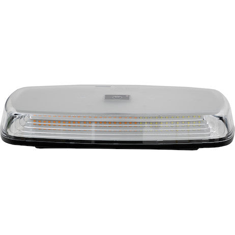 Load image into Gallery viewer, 12 Inch Rectangular Wireless LED Mini Light Bar with Wireless Remote - Amber/Clear
