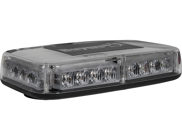 Load image into Gallery viewer, Amber/Clear 11 Inch Rectangular Multi-Mount LED Mini Light Bar

