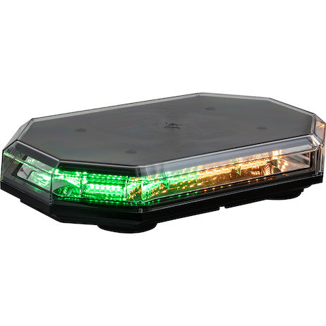 Load image into Gallery viewer, 15 Inch Octagonal LED Mini Light Bar - Amber/Green
