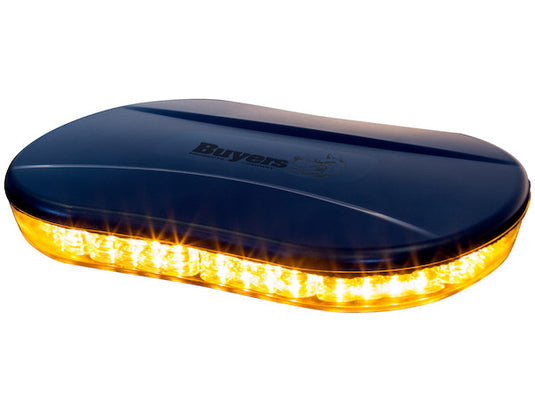 Class 1 Low Profile Oval Mini Light Bar - Amber/Clear
