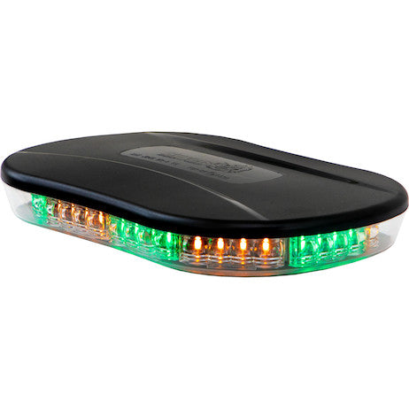 Load image into Gallery viewer, Class 1 Low Profile Oval Mini Light Bar - Amber/Green
