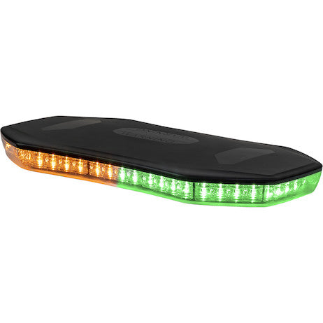 Load image into Gallery viewer, Class 1 Low Profile Hexagonal LED Mini Light Bar - Amber/Green
