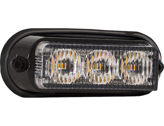4 Inch Amber LED Strobe Light