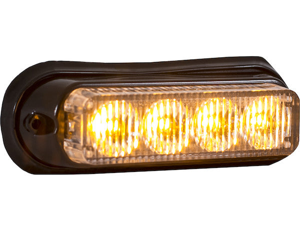Load image into Gallery viewer, 5 Inch Amber LED Mini Strobe Light

