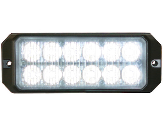 Clear Dual Row 5 Inch LED Strobe Light