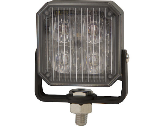 Post-Mounted 3 Inch Amber LED Strobe Light