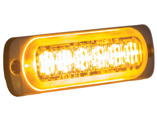 Load image into Gallery viewer, Thin 4.5 Inch Clear Horizontal LED Strobe Light
