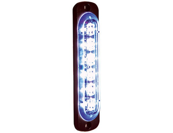 Load image into Gallery viewer, Thin 4.5 Inch Blue Vertical LED Strobe Light
