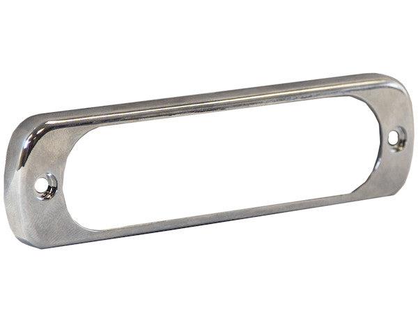 Load image into Gallery viewer, Chrome Bezel for 4.4 Inch Thin Mount LED Strobe Light
