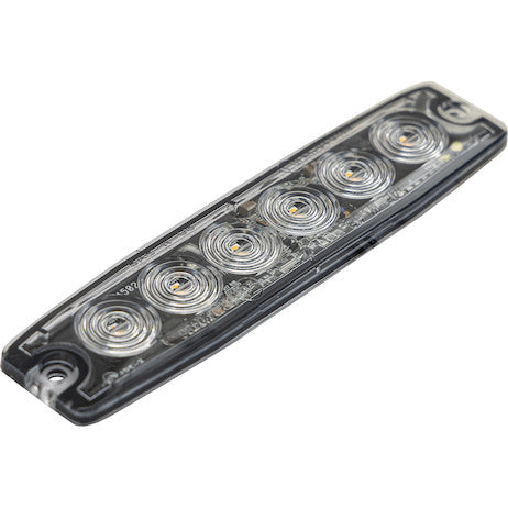 Load image into Gallery viewer, Ultra Thin 5 Inch Amber LED Strobe Light
