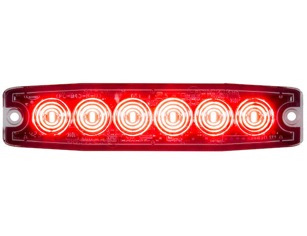 Load image into Gallery viewer, Ultra Thin 5 Inch Red LED Strobe Light
