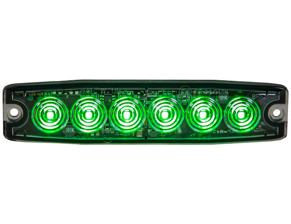 Load image into Gallery viewer, Ultra Thin 5 Inch Green LED Strobe Light
