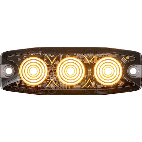 Ultra Thin 3.5 Inch Amber LED Strobe Light