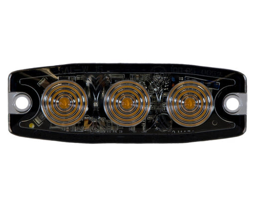 Ultra Thin 3.5 Inch Clear LED Strobe Light
