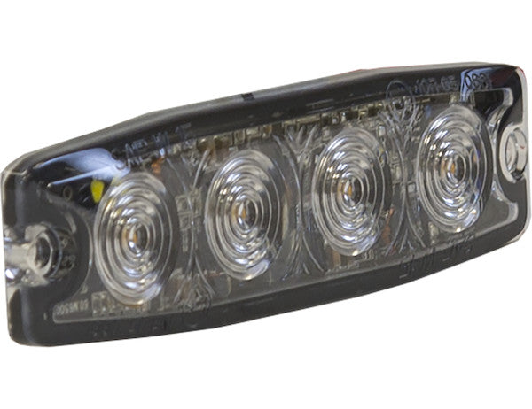 Load image into Gallery viewer, Ultra Thin 4.5 Inch Blue/Amber LED Strobe Light
