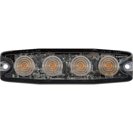 Ultra Thin 4.5 Inch Amber LED Strobe Light