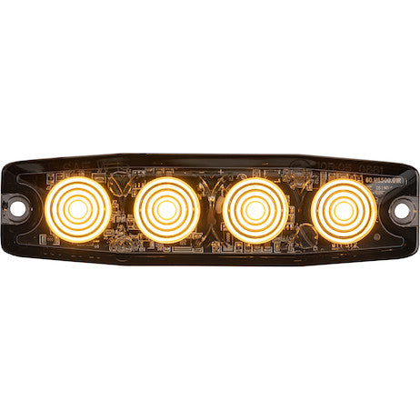 Load image into Gallery viewer, Ultra Thin 4.5 Inch Amber LED Strobe Light
