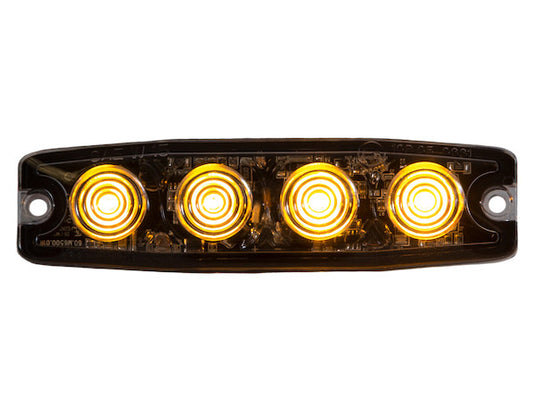 Ultra Thin 4.5 Inch Blue LED Strobe Light