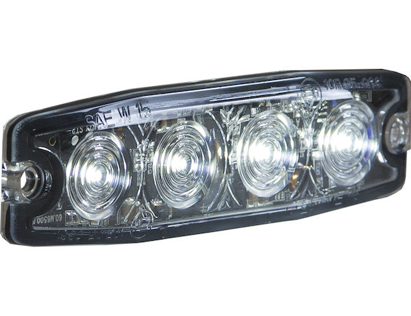 Load image into Gallery viewer, Ultra Thin 4.5 Inch Clear LED Strobe Light
