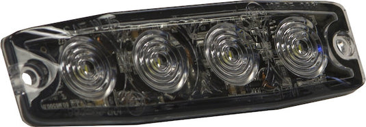 Ultra Thin 4.5 Inch Clear LED Strobe Light